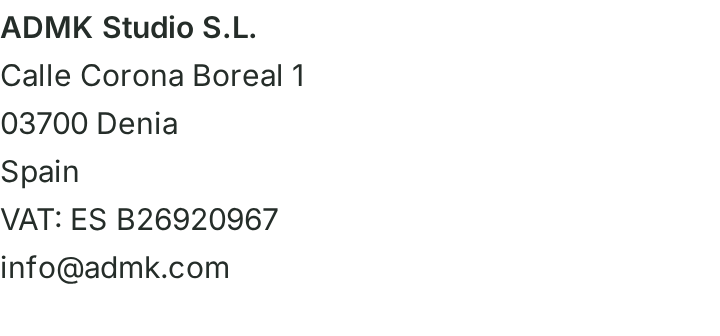 Publisher legal details